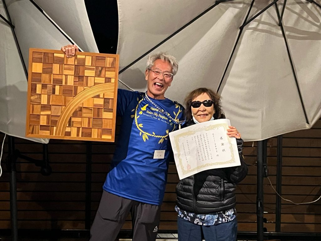 長年お世話になっているエイミーさんへ感謝